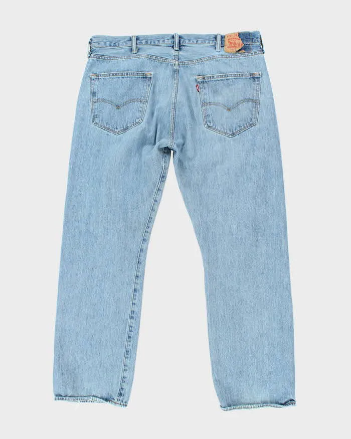 Vintage 90's Levi's 501 Light Wash Denim Jeans - W34 L27 sold by Rokit product image thumbnail 2