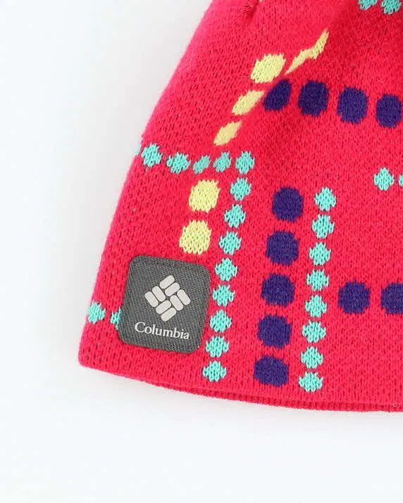 Vintage Columbia Patterned Skull Toque Beanie - OS sold by Rokit product image thumbnail 3