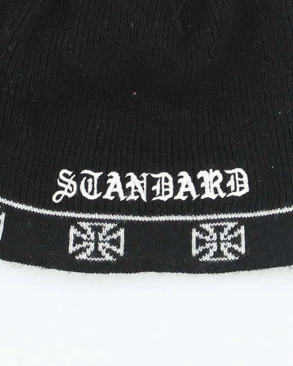 Vintage Y2K Gothic Embroidered Toque Beanie - OS sold by Rokit product image thumbnail 3