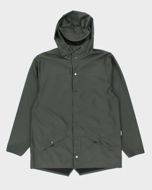 Vintage Rains Lightweight Hooded Waterproof Jacket - S sold by Rokit