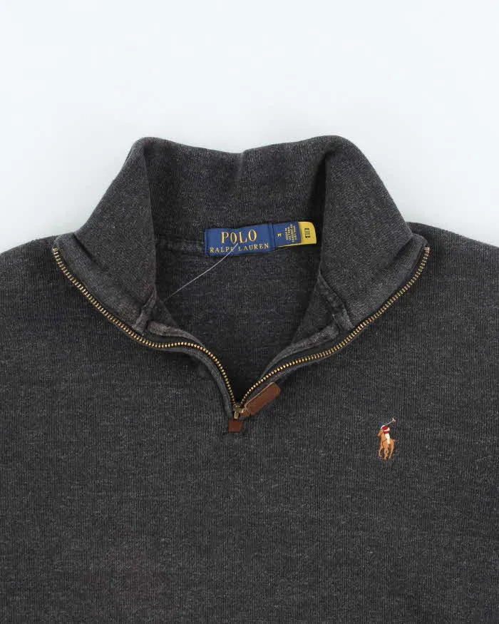 Vintage 2000's Ralph Lauren Quarter Zip Sweatshirt - M sold by Rokit product image thumbnail 3