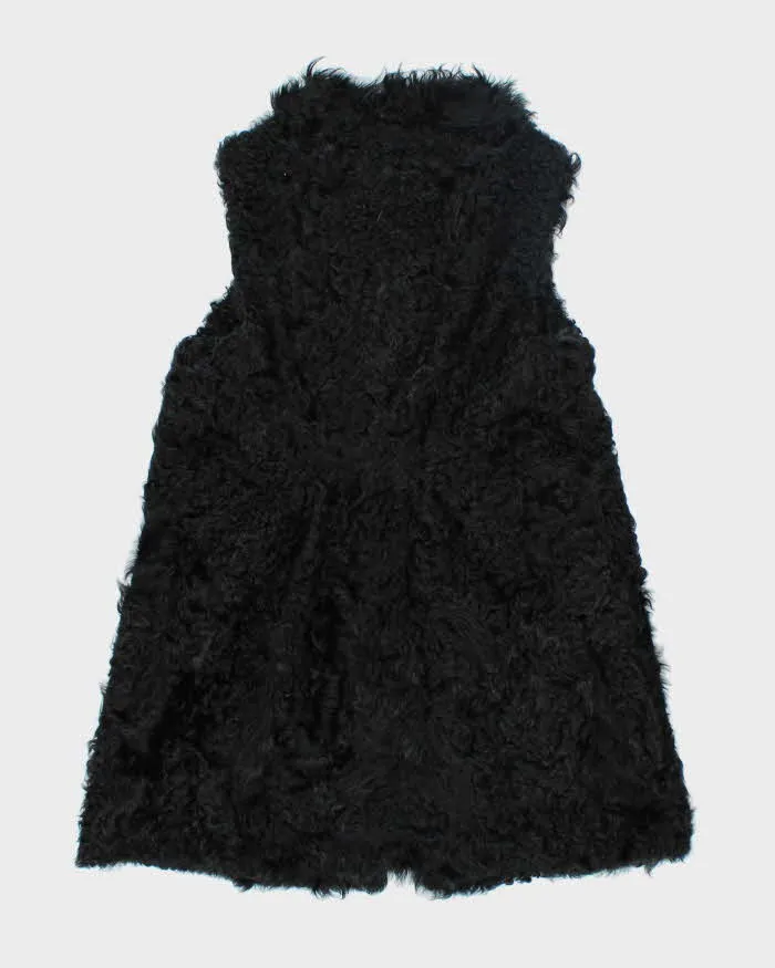 Vintage Y2K Dolce & Gabbana Faux Fur Sleeveless Long Coat - M sold by Rokit product image thumbnail 2