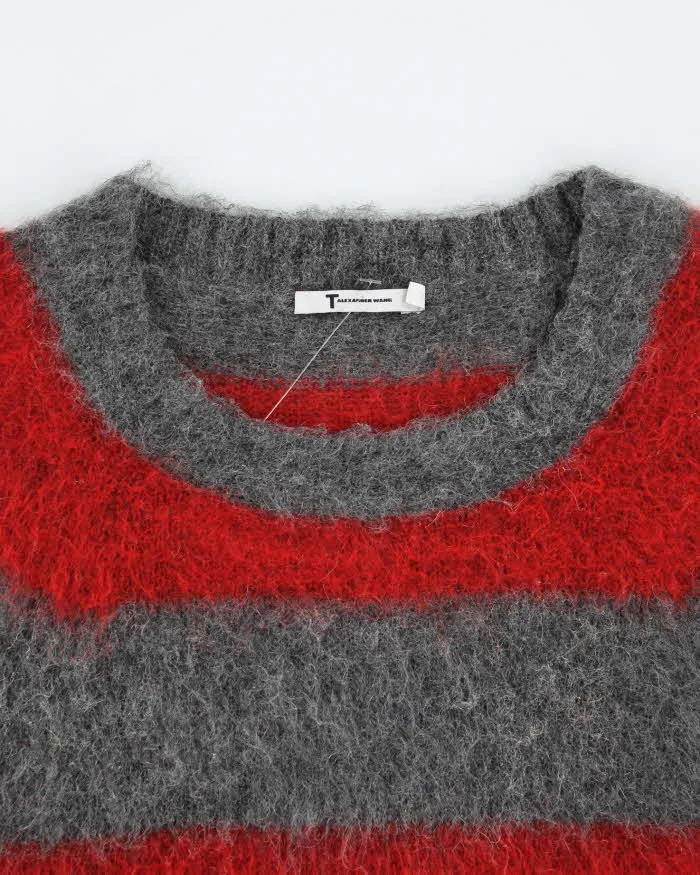 Vintage Women's Alexander Wang Mohair Blend Knit Jumper - L sold by Rokit product image thumbnail 3