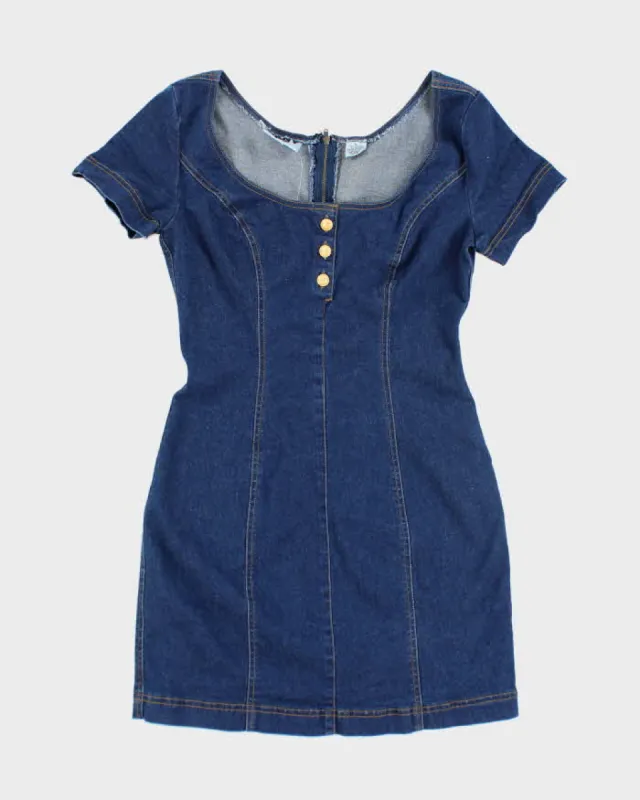 Vintage DKNY Denim Dress - S sold by Rokit