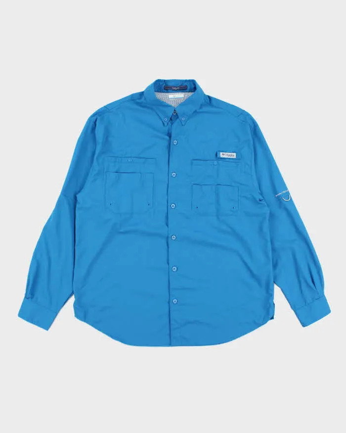 Vintage 2000's Columbia Lightweight Hiking Button Up Shirt - L sold by Rokit