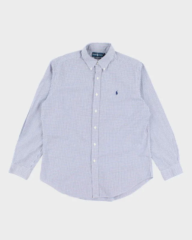 Vintage Ralph Lauren Checked Button Up Shirt - L sold by Rokit