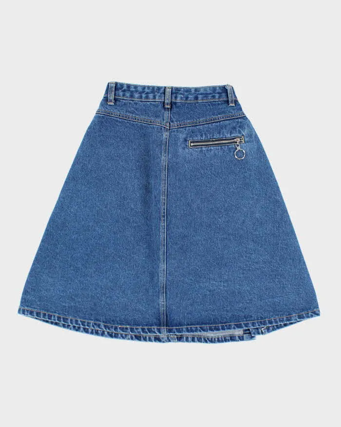 Vintage Y2K Heavyweight Denim Skirt - S sold by Rokit product image thumbnail 2