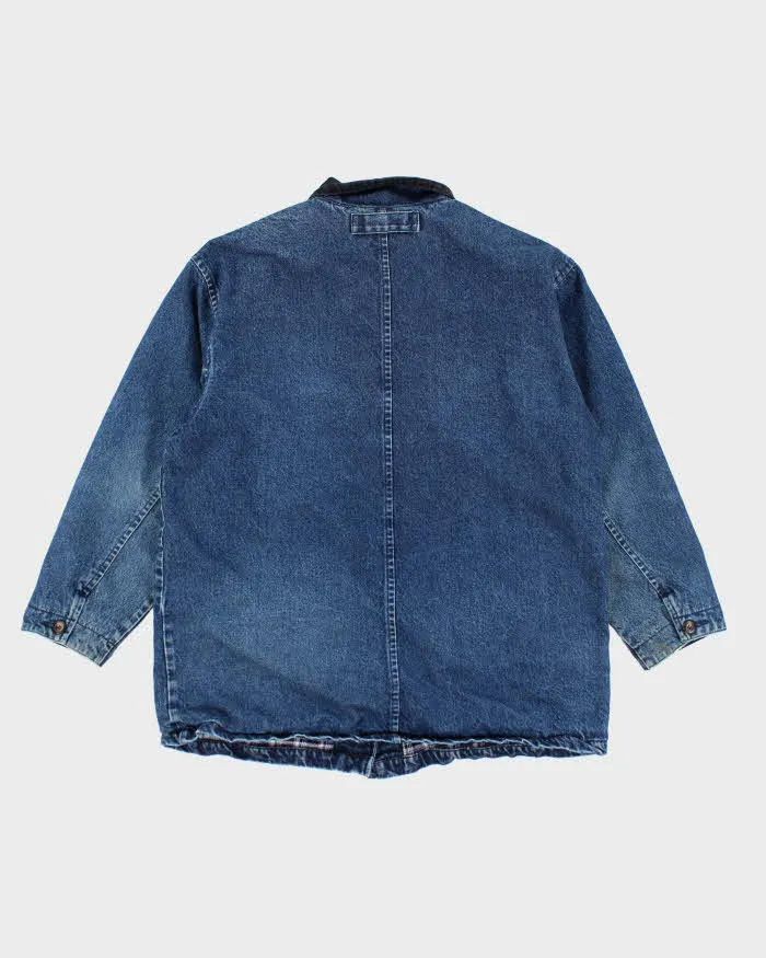 Vintage 90's St Johns Bay Heavyweight Denim Chore Jacket - XL sold by Rokit product image thumbnail 2