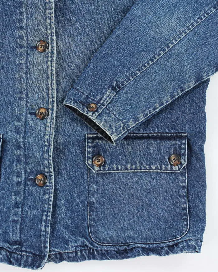 Vintage 90's St Johns Bay Heavyweight Denim Chore Jacket - XL sold by Rokit product image thumbnail 4