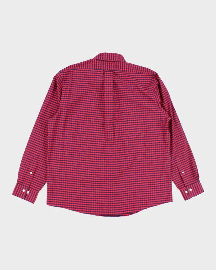 Vintage 90's Brooks Brothers Check Button Up Shirt - L sold by Rokit product image thumbnail 2