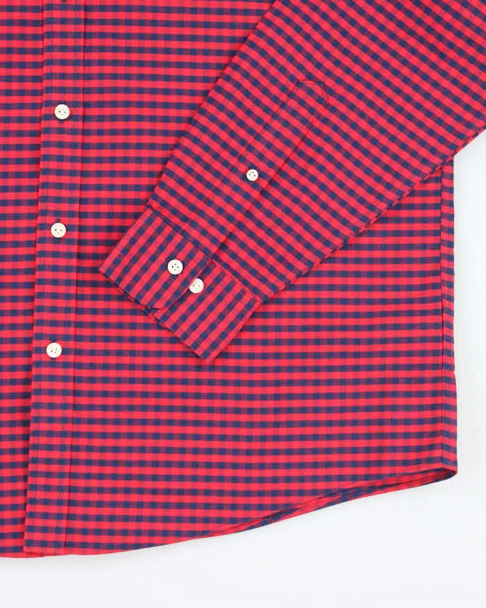Vintage 90's Brooks Brothers Check Button Up Shirt - L sold by Rokit product image thumbnail 4