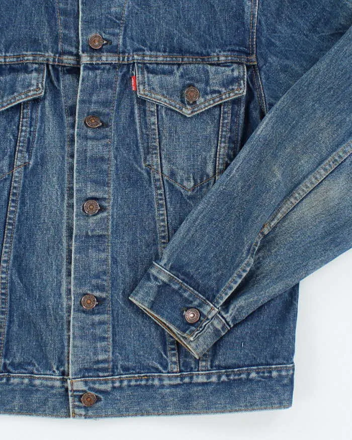 Vintage 90's Levi's Dark Wash Denim Jacket - M sold by Rokit product image thumbnail 4