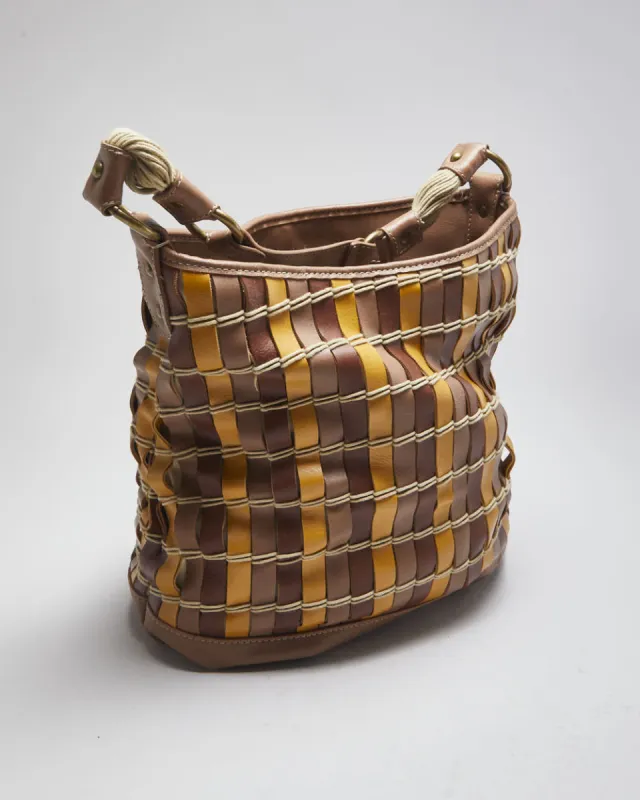 Y2K Nine West Woven Shoulder Bag sold by Rokit