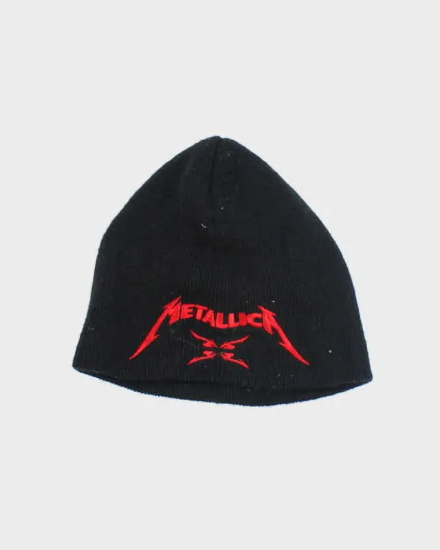 Vintage 90's Metallica Embroidered Logo Toque Beanie - OS sold by Rokit