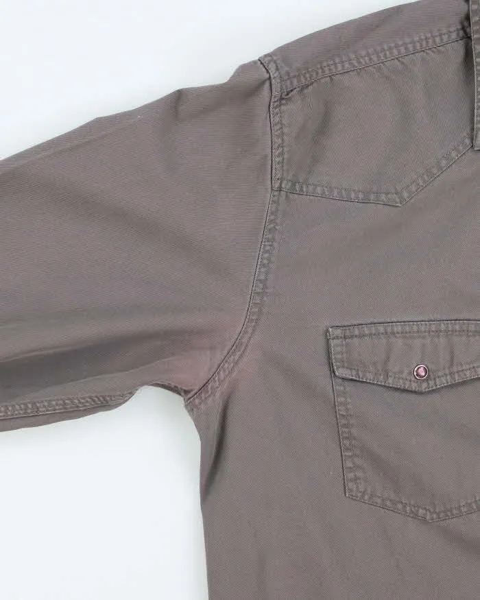 Vintage Y2K Diesel Western Snap Button Shirt - XL sold by Rokit product image thumbnail 4