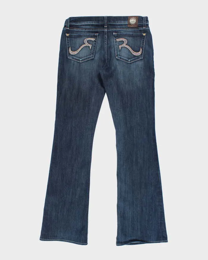 Vintage Y2K Rock & Republic Dark Wash Straight Flared Jeans - W30 L32 sold by Rokit product image thumbnail 2