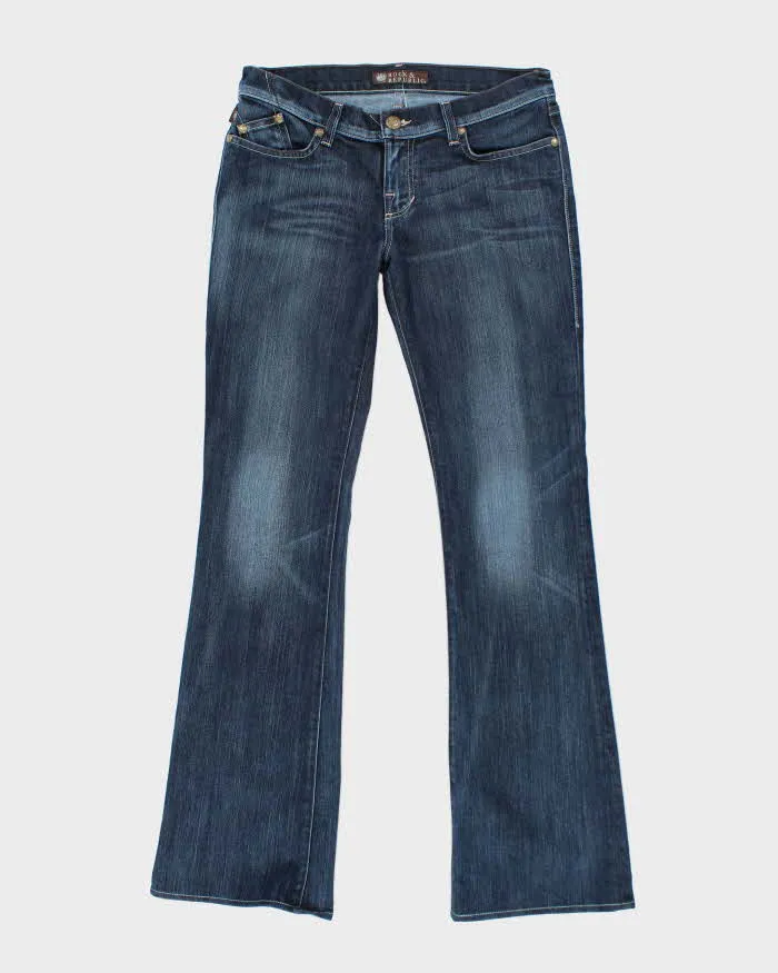 Vintage Y2K Rock & Republic Dark Wash Straight Flared Jeans - W30 L32 sold by Rokit