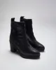 Vintage Women's Alexander Wang x H&M Heeled Front Zip Boot - UK 3 sold by Rokit