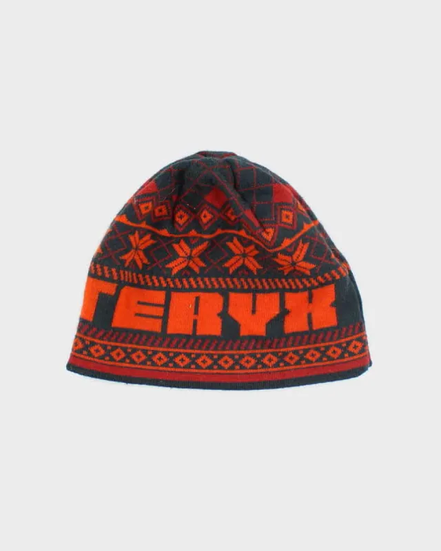 Vintage Y2K Arc'teryx Patterned Toque Beanie - OS sold by Rokit