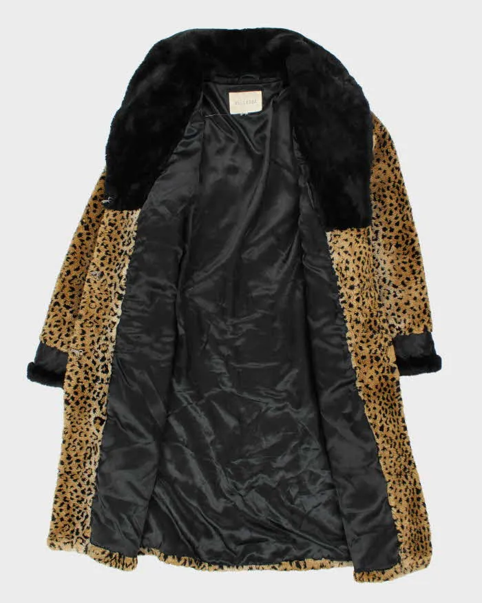 Vintage 90's Women's Faux Fur Cheetah Print Long Coat - XS sold by Rokit product image thumbnail 5