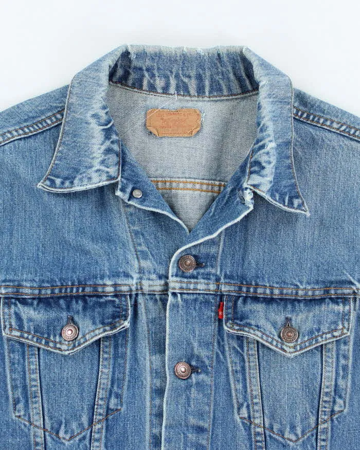 Vintage 90's Levi's Medium Wash Denim Jacket - L sold by Rokit product image thumbnail 3