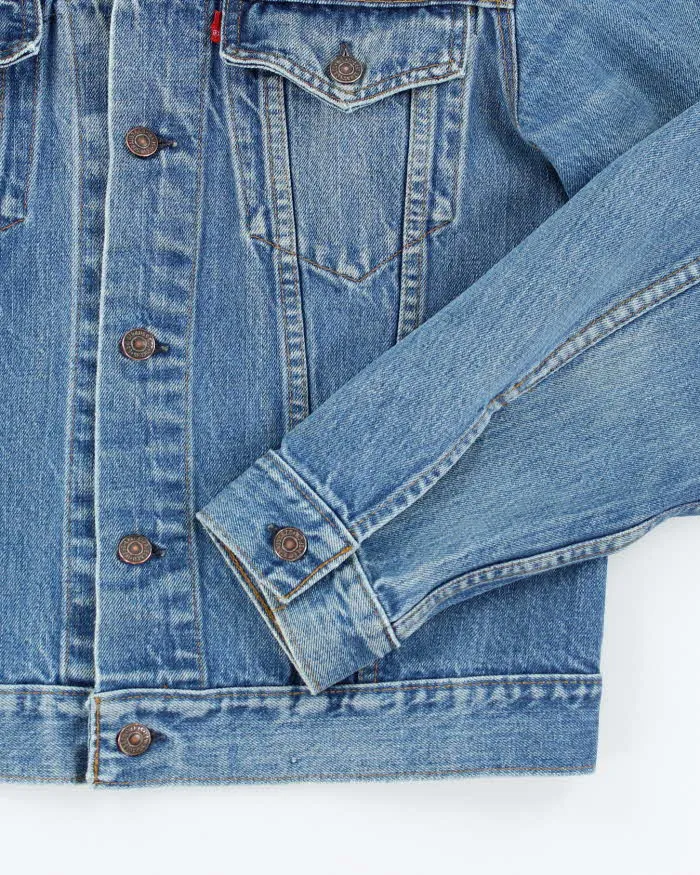 Vintage 90's Levi's Medium Wash Denim Jacket - L sold by Rokit product image thumbnail 4