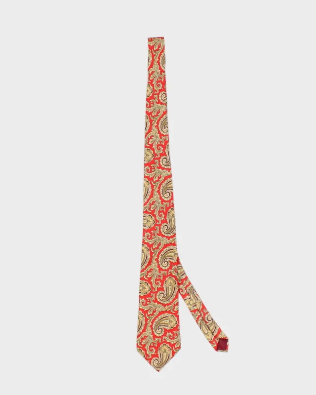 Vintage Ralph Lauren Silk 90's Tie made by Ralph Lauren