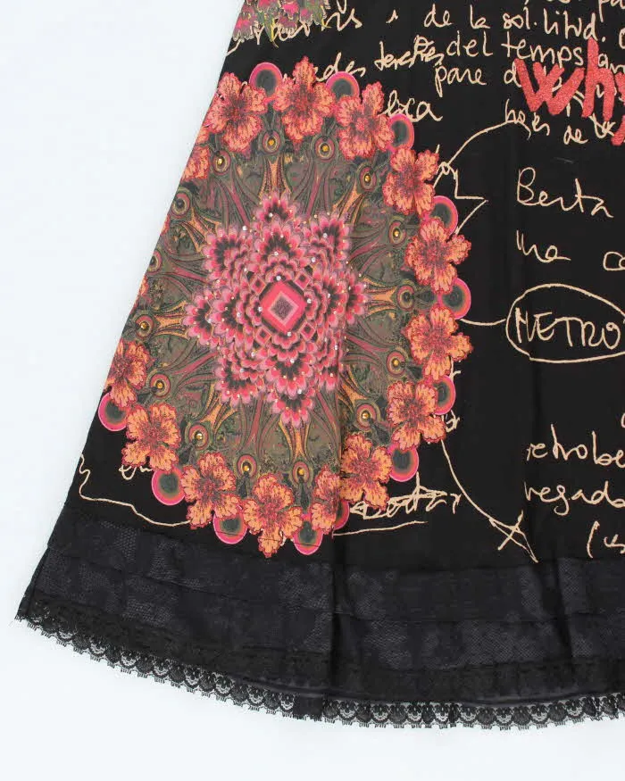 Y2k 00s Desigual Long Sleeve Dress - L sold by Rokit product image thumbnail 4