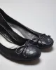 Vintage Women's Y2K Coach Monogram Heeled Ballerina Pumps - UK 8 sold by Rokit