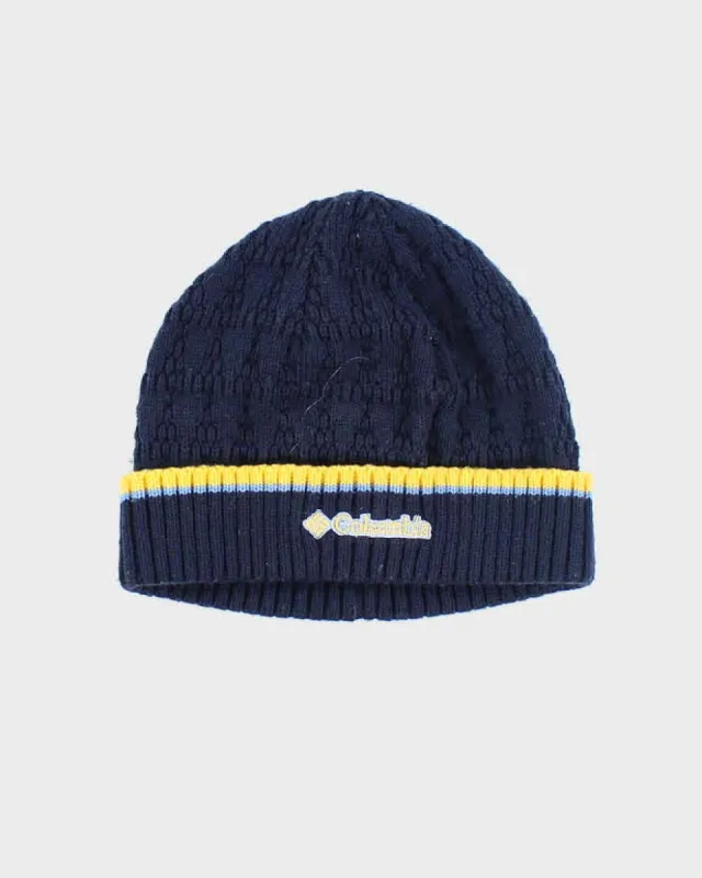 Vintage Columbia Small Embroidered Logo Beanie - OS sold by Rokit