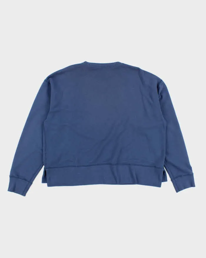 Vintage Y2K Ralph Lauren Cropped Graphic Sweatshirt - XL sold by Rokit product image thumbnail 2