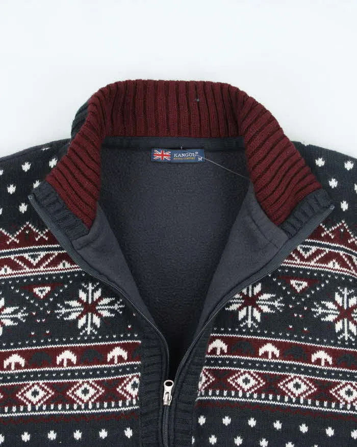 Vintage 2000's Kangol Lined Full Zip Fleece - M sold by Rokit product image thumbnail 3