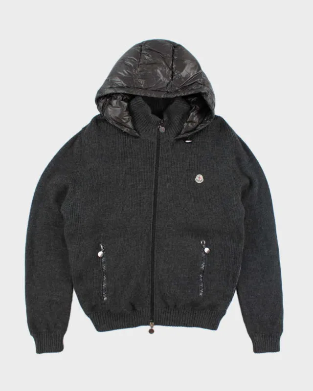 Vintage 2000's Moncler Half Fleece Half Puffer Zip Up Jacket - XXL sold by Rokit