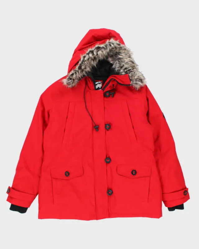 Vintage 2000's Women's Ecko Red Insulated Heavyweight Parka Jacket - XL sold by Rokit
