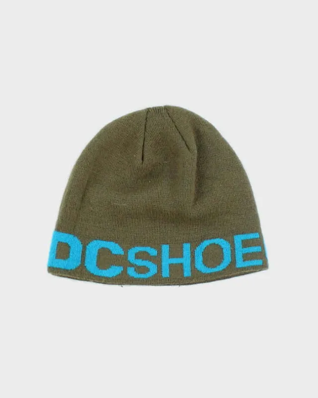 Vintage DC Skate Co Printed Logo Skull Toque Beanie - OS sold by Rokit