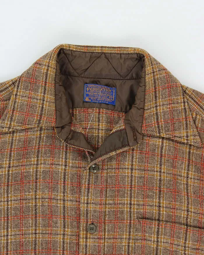 Vintage 1980's Pendleton Wool Button Up Shirt - L sold by Rokit product image thumbnail 3