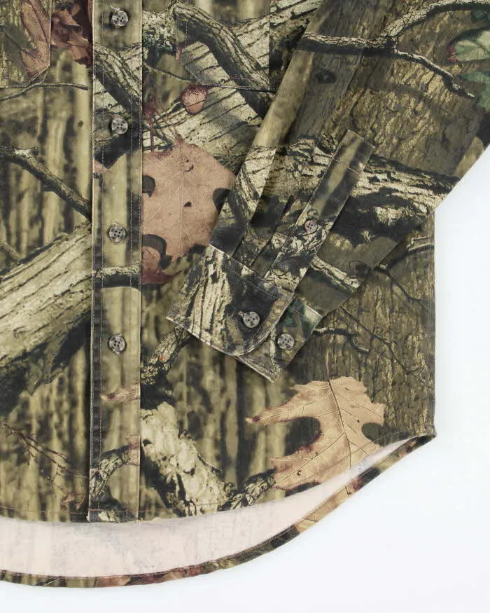 Vintage Y2K Russell Athletic Real Tree Camouflage Button Up Shirt - S sold by Rokit product image thumbnail 4