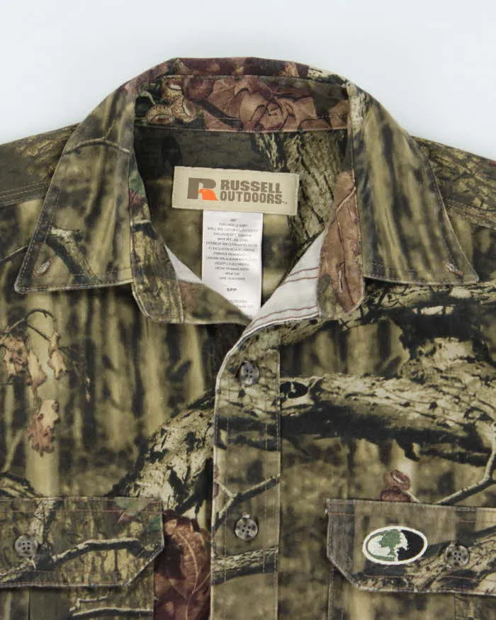 Vintage Y2K Russell Athletic Real Tree Camouflage Button Up Shirt - S sold by Rokit product image thumbnail 3