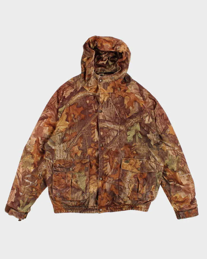 Mens Whitewater Outdoors Camouflage Hooded Hunting Jacket - L sold by Rokit