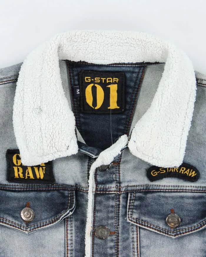 Vintage Y2K G-Star Raw Lined Denim Jacket - M sold by Rokit product image thumbnail 3
