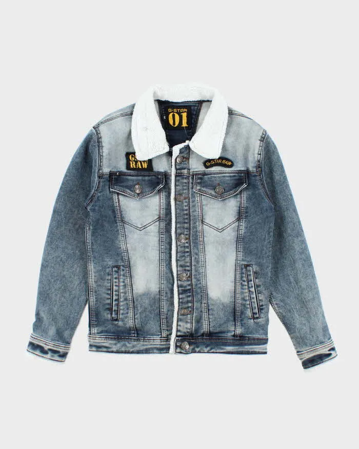 Vintage Y2K G-Star Raw Lined Denim Jacket - M sold by Rokit
