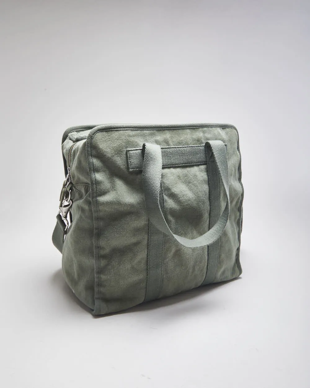 Wilfred Khaki Cotton Tote Shoulder Bag sold by Rokit