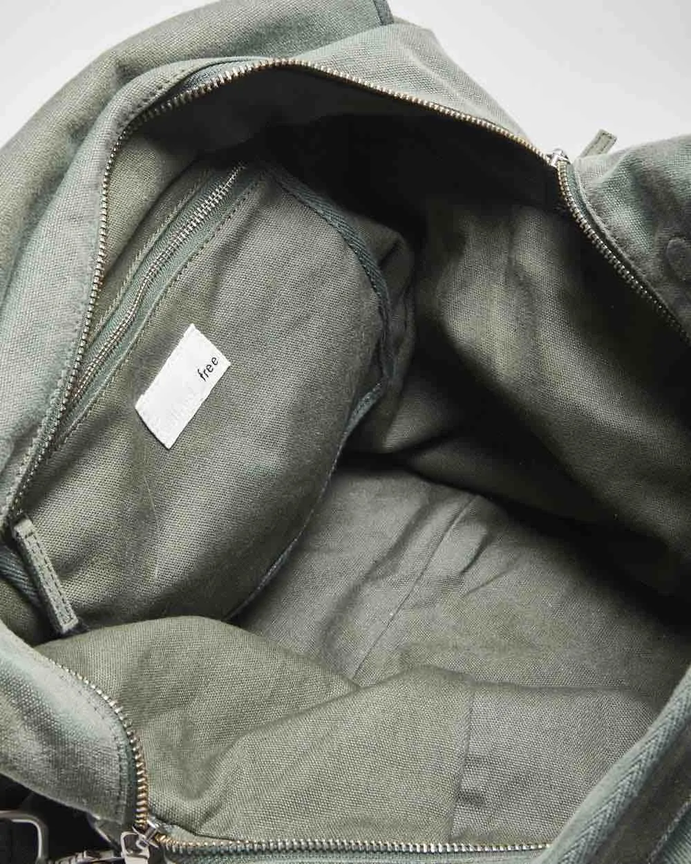 Wilfred Khaki Cotton Tote Shoulder Bag sold by Rokit product image thumbnail 5