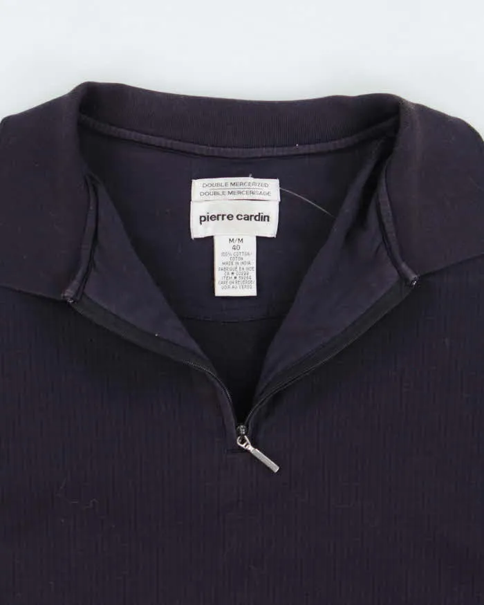 Vintage 90's Pierre Cardin Quarter Zip Polo Shirt - M sold by Rokit product image thumbnail 3