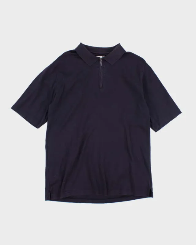 Vintage 90's Pierre Cardin Quarter Zip Polo Shirt - M sold by Rokit