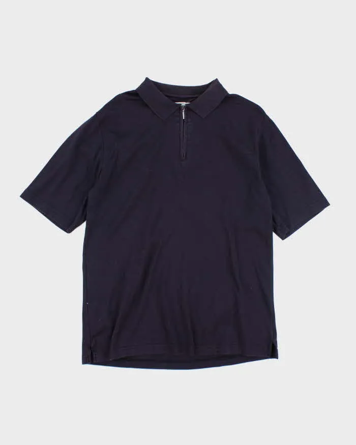Vintage 90's Pierre Cardin Quarter Zip Polo Shirt - M sold by Rokit
