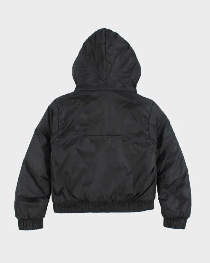 Vintage Y2K Women's Diesel Cropped Hooded Puffer Jacket - M sold by Rokit product image thumbnail 2