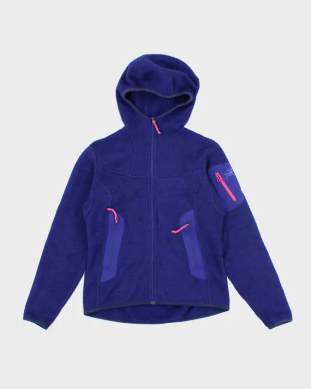 Vintage 2000's Women's Arc'teryx Full Zip Hooded Fleece - XS sold by Rokit
