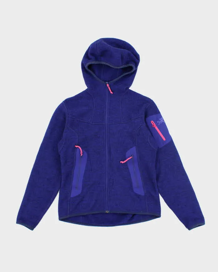 Vintage 2000's Women's Arc'teryx Full Zip Hooded Fleece - XS sold by Rokit