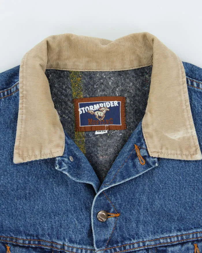 Vintage 90's Stormrider Mustang Heavyweight Denim Jacket - XL sold by Rokit product image thumbnail 3